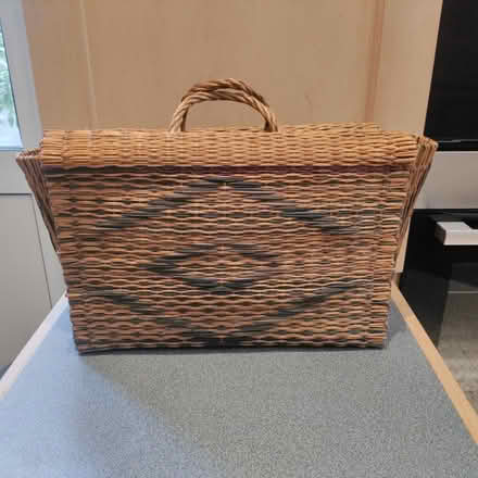 Photo of free Vintage large cane basket (Beckenham BR3) #1