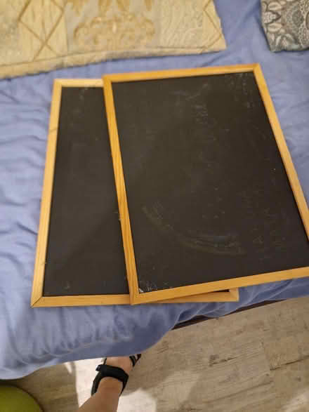 Photo of free 2 chalk boards (Sainsburys GL52) #1