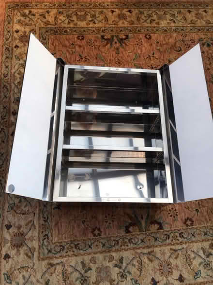 Photo of free Mirrored Bathroom cupboard (Burscough L40) #1