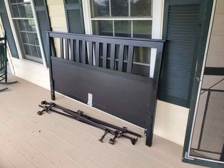 Photo of free King Headboard & Bedframe (WARRENTON In-Town) #1