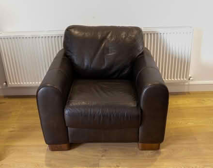 Photo of free Leather chair (Bray) (Bray, Wicklow) #1
