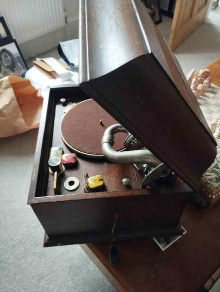 Photo of free Old HMV gramophone (Hooe) #4