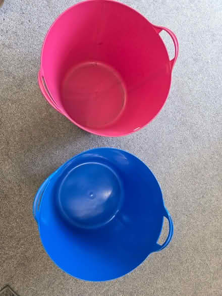 Photo of free 2 x plastic tubs (Barkingside IG5) #1