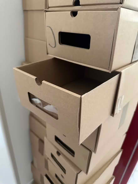 Photo of free 39 Shoe Storage boxes, assembled (Suntree Melbourne) #2