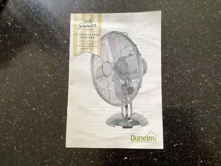 Photo of free Desk fan (Lightcliffe HX3) #3