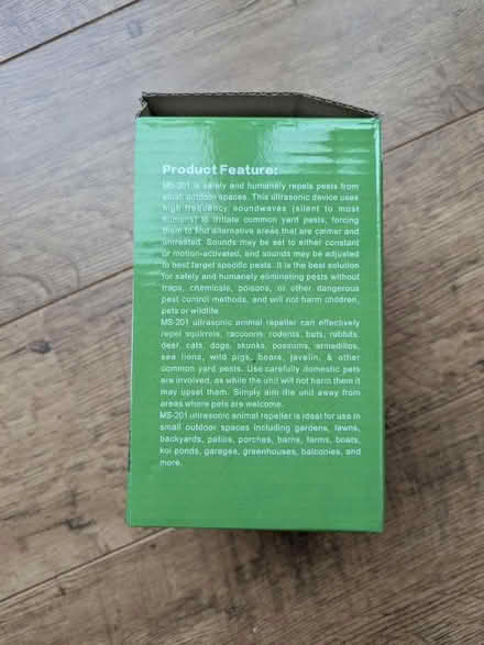 Photo of free Animal repeller (Hook RG27) #3
