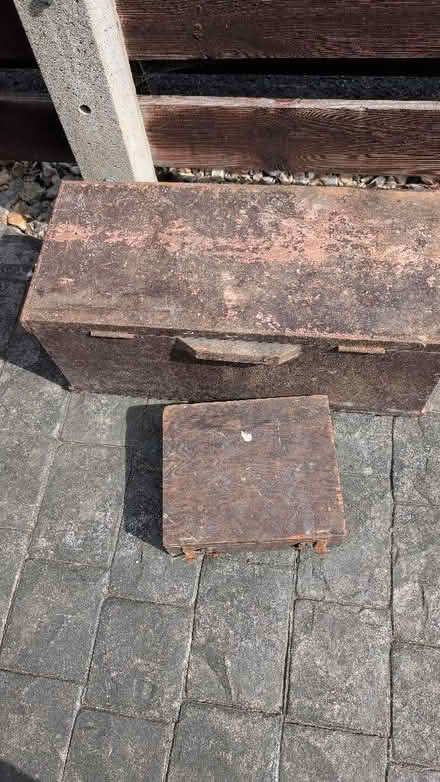 Photo of free Old wooden boxes (Aldwick PO21) #1