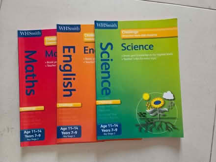 Photo of free KS3 Maths, English & Science books (Barkingside IG5) #1