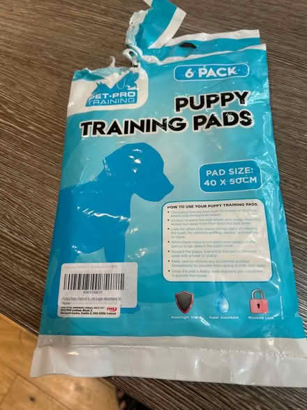 Photo of free 4 puppy training pads (M26 Bradley Fold) #1