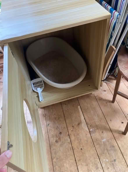Photo of free Cat litter box holder (N155ey) #2