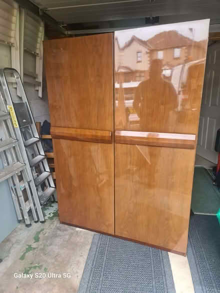 Photo of free Mahogany wardrobe 4foot wide by 5foot 8high (Penrith CA11) #1
