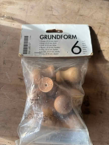 Photo of free Wooden door knobs (Wallington) #1
