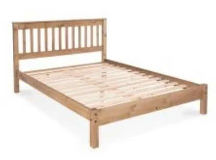 Photo of Pine bed frame - double, king or super-king (Golden Triangle NR2) #1