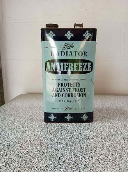 Photo of free vintage boots antifreeze tin (Nailsea BS21) #1