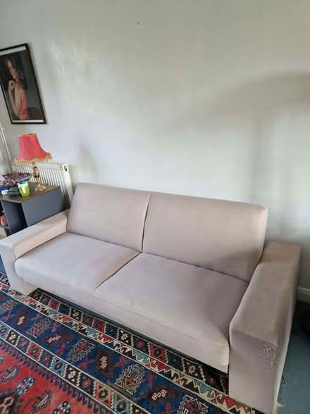 Photo of free Grey click clack sofa bed (Sandhurst TN18) #1