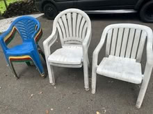 Photo of free Outdoor plastic chairs (farmington hills) #1