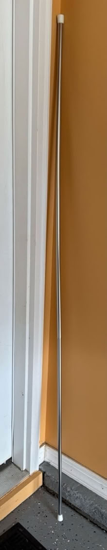 Photo of free Two light weight Curtain rods (W Cary near Green Hope High) #2