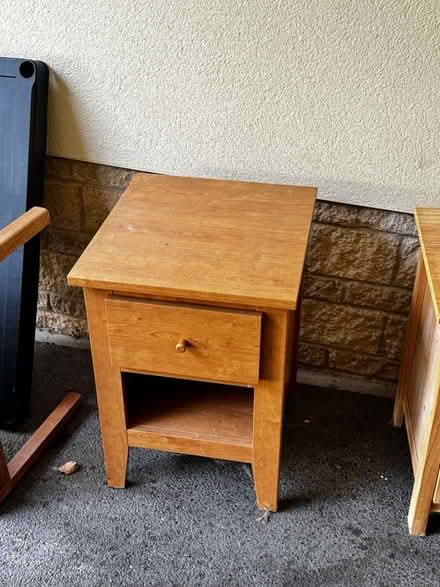 Photo of free Bedside table (BS10) #1
