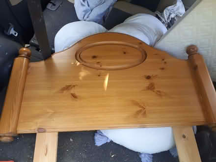 Photo of free Pine single headboard (Ardingly RH17) #1