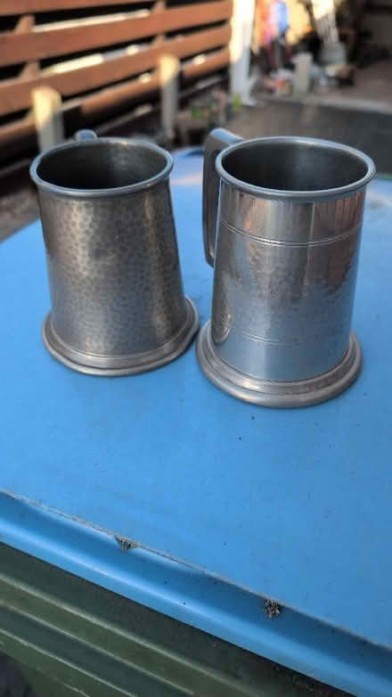 Photo of free Pewter tankards (Aldwick PO21) #1