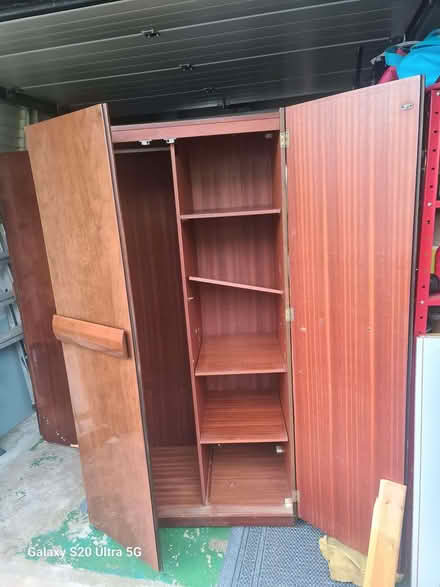 Photo of free Mahogany wardrobe 3foot wide x 5foot 8inchs high (Penrith CA11) #1