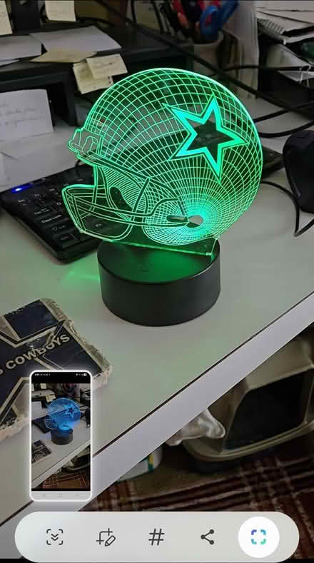 Photo of free Color changing Dallas Cboys light (Columbia, Md) #1