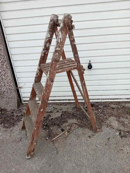 Photo of free Wooden ladder (LS7 Chapel Allerton) #1