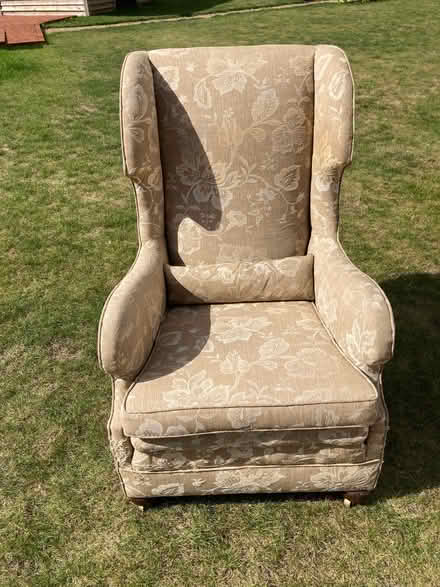 Photo of free Wingback Chair (Lower Farringdon GU34) #1