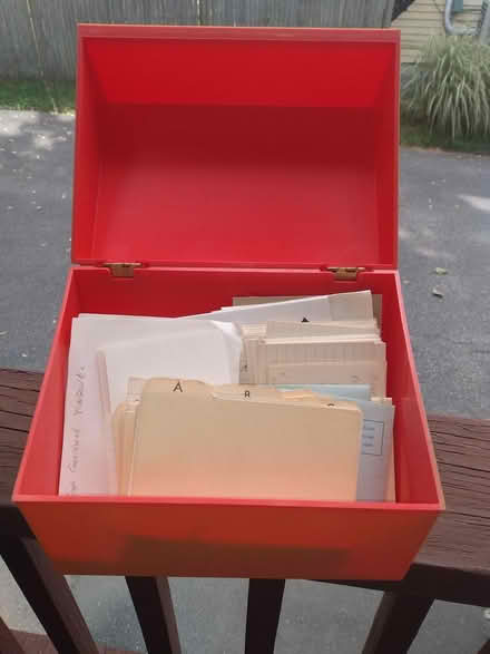Photo of free recipe box (Cambridge, Porter Square) #1