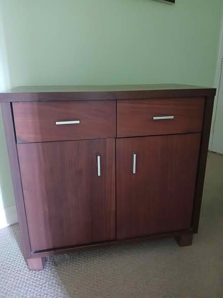 Photo of free Small sideboard (Medlock St. Droylden M437ag) #1