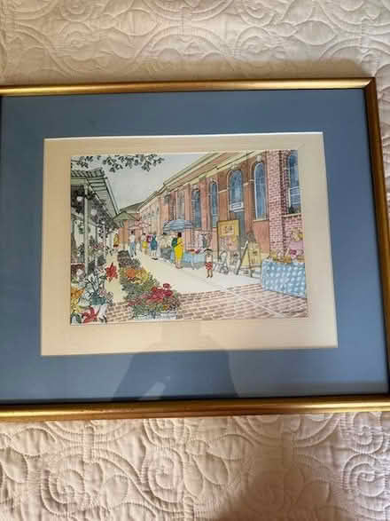 Photo of free Two Paintings with gold frame (Capitol Hill 20003) #1