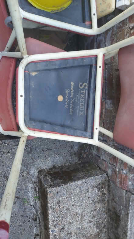Photo of free 3 x retro Steelux chairs (Caterham on the Hill CR3 5NE) #1