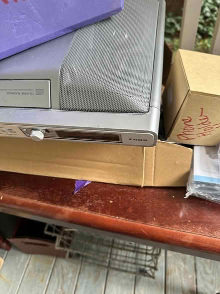 Photo of free Undercounter radio/cd player (Brookline Village) #1