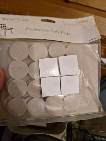 Photo of free Felt pads (Sainsburys GL52) #1