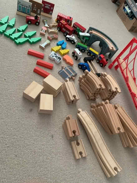 Photo of free Wooden train set (Hangleton BN3) #2