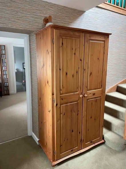 Photo of free Pine Wardrobe (BS29) #2