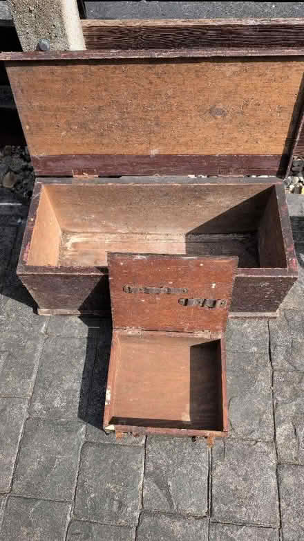 Photo of free Old wooden boxes (Aldwick PO21) #2