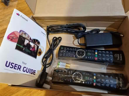 Photo of free Power supply + spare remotes for Humax Freesat set up (Wooburn Green HP10) #1
