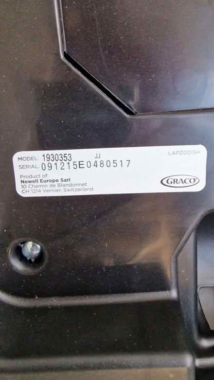 Photo of free Child Graco highback booster seat (Jesmond) #2