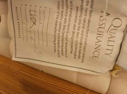 Photo of free John Lewis king sized mattress (North Sheen TW9) #2