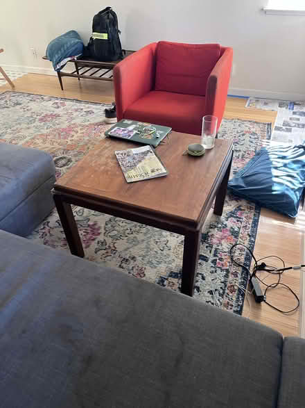 Photo of free Red Chair (Aspen, West Davis) #1
