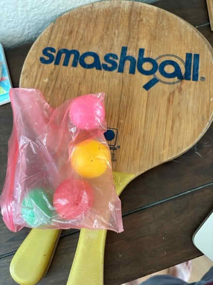 Photo of free smash ball paddle set (94087) #1