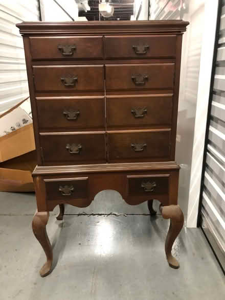 Photo of free Old wooden Hi-fi cabinet 1940s (?) (Frederick, MD) #1