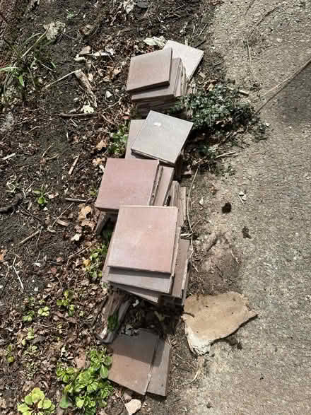 Photo of free Welsh slate tiles (Orford WA2) #1