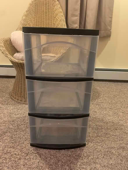 Photo of free 3 drawer plastic bin (Saugerties) #1
