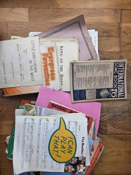 Photo of free Music Books etc (CR2, South Croydon) #3
