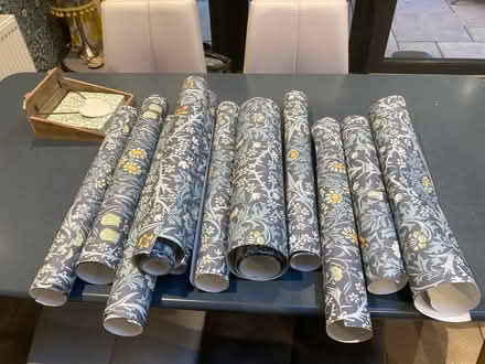 Photo of free William Morris wallpaper offcuts (Penrith CA11) #1