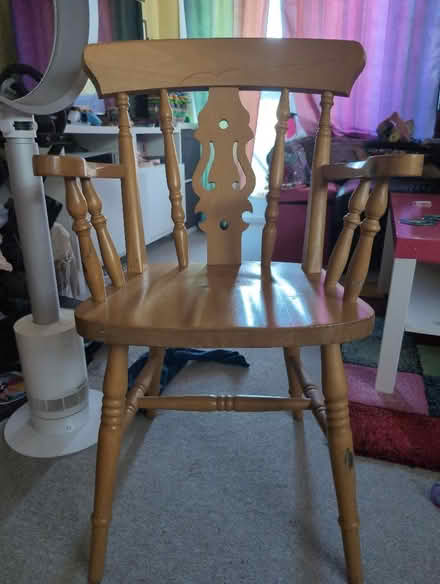 Photo of free Solid wooden chair (Wood Farm OX3) #1