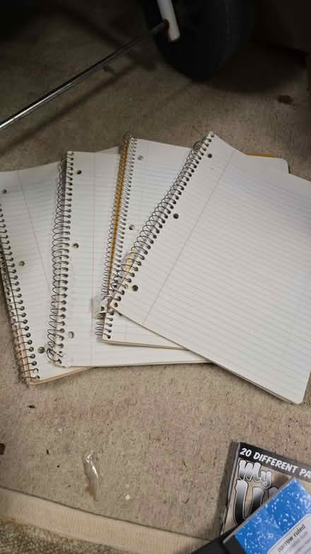 Photo of free Spiral notebook paper (Columbia, Md) #1