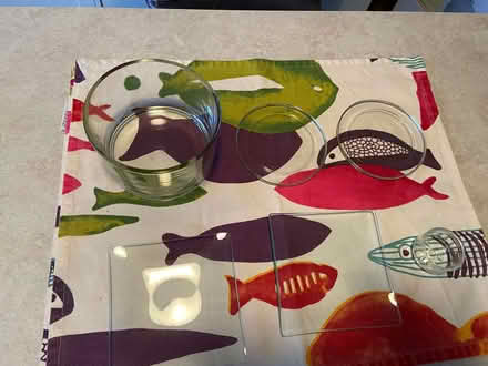 Photo of free Collection of glass candleplates & one tealight holder (Haywards Heath RH16) #2